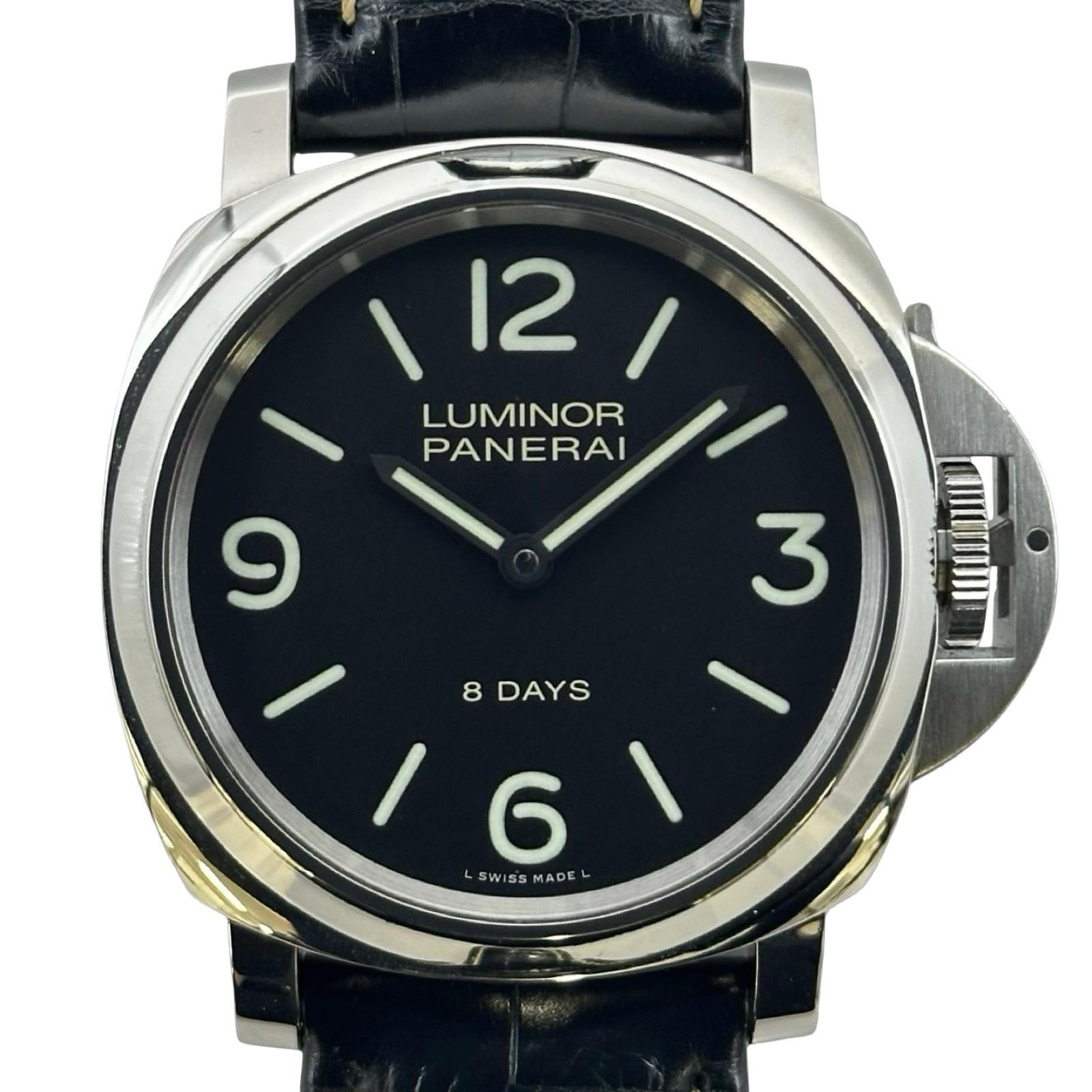 Panerai Luminor Base PAM00560 | Black Dial Used (Good) Men's watch/Unisex Buy in Switzerland