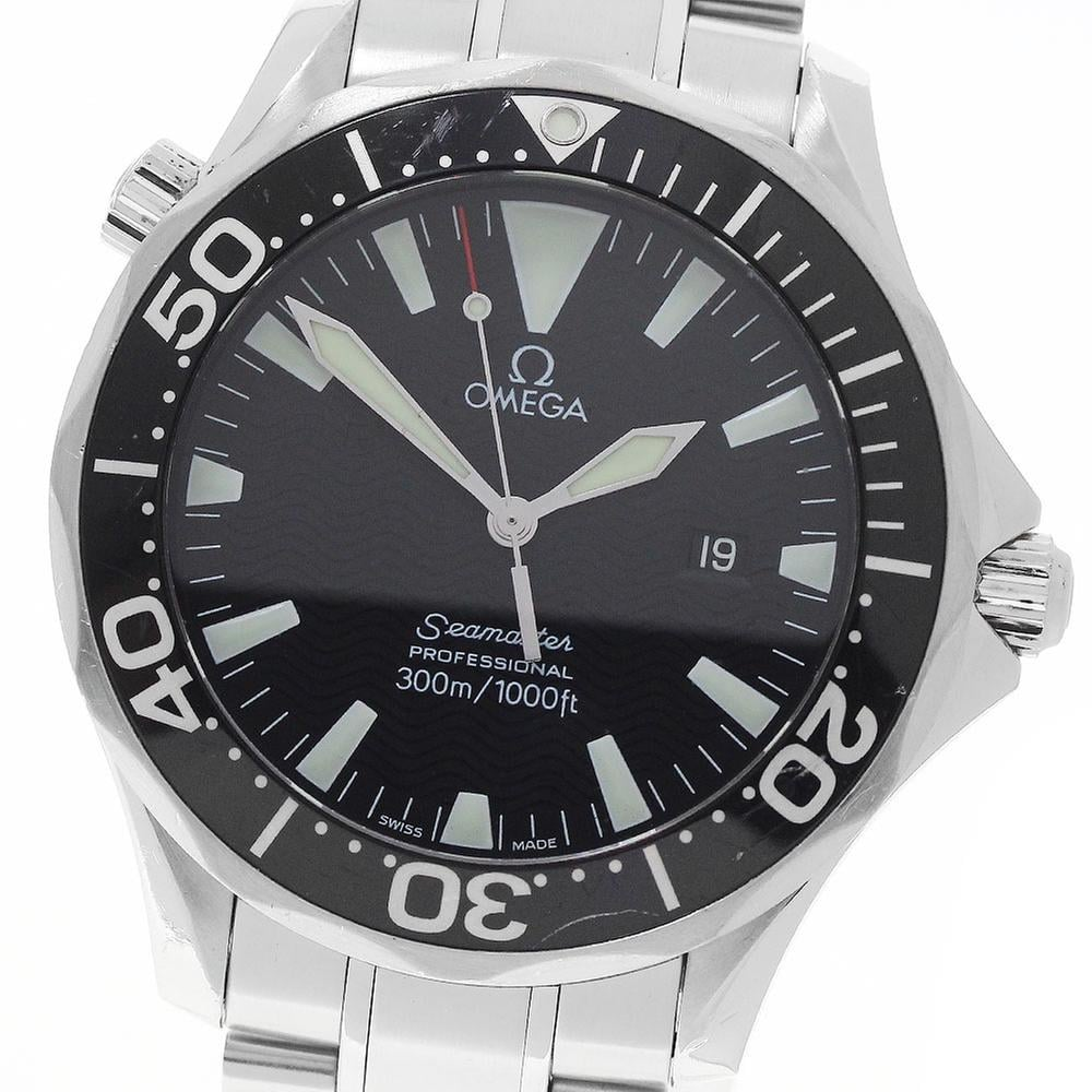 Omega Seamaster Diver 300 M 2264.50 | Black Dial Used (Fair) Men's watch/Unisex Buy in Switzerland