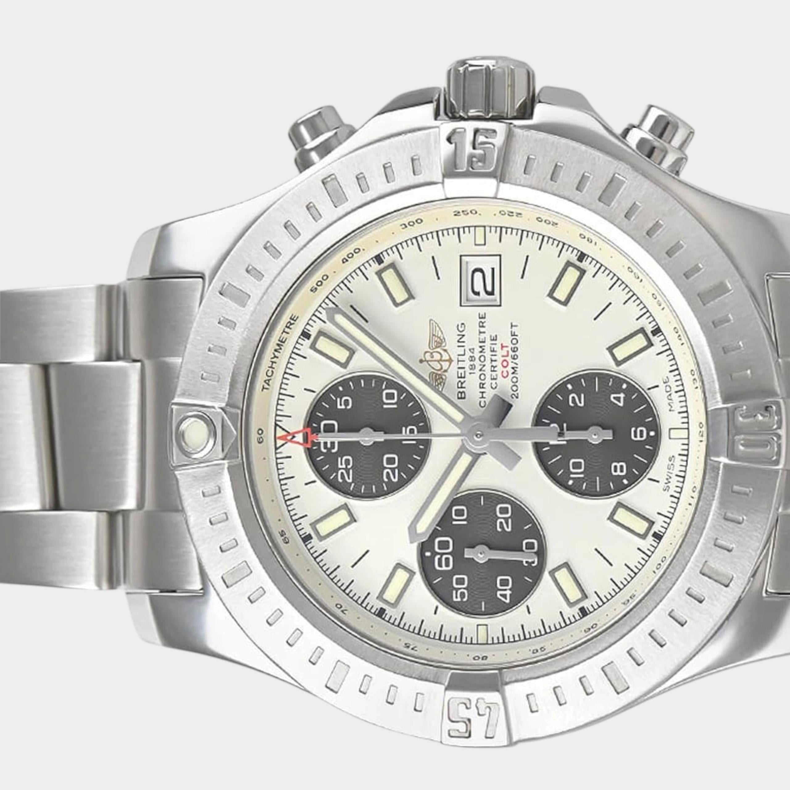 Breitling Colt A13388 | White Dial Used (Very good) Men's watch/Unisex Buy in Switzerland
