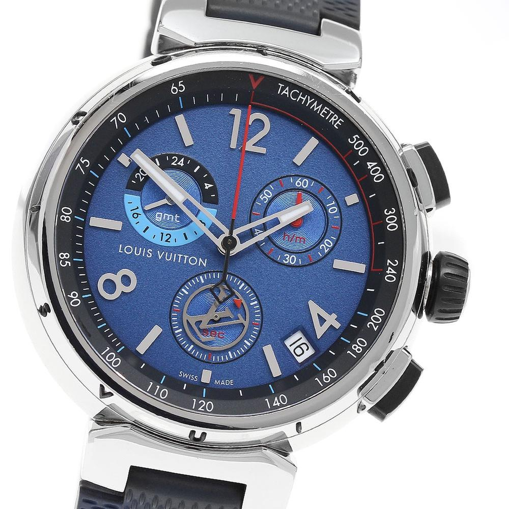 Louis Vuitton  QA153 | Blue Dial Used (Fair) Men's watch/Unisex Buy in Switzerland