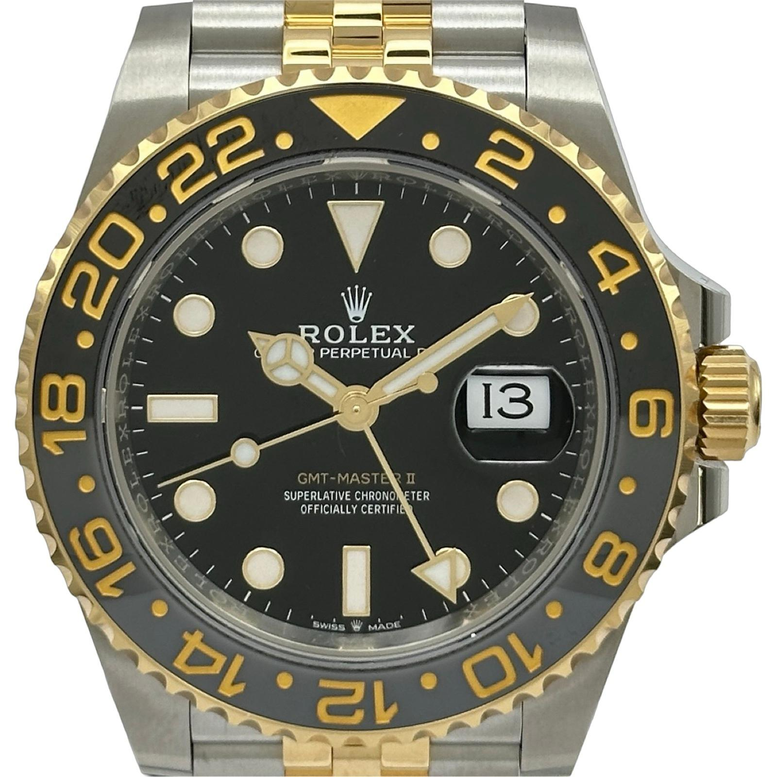 Rolex GMT-Master II 126713GRNR | Black Dial Used (Good) Men's watch/Unisex Buy in Switzerland