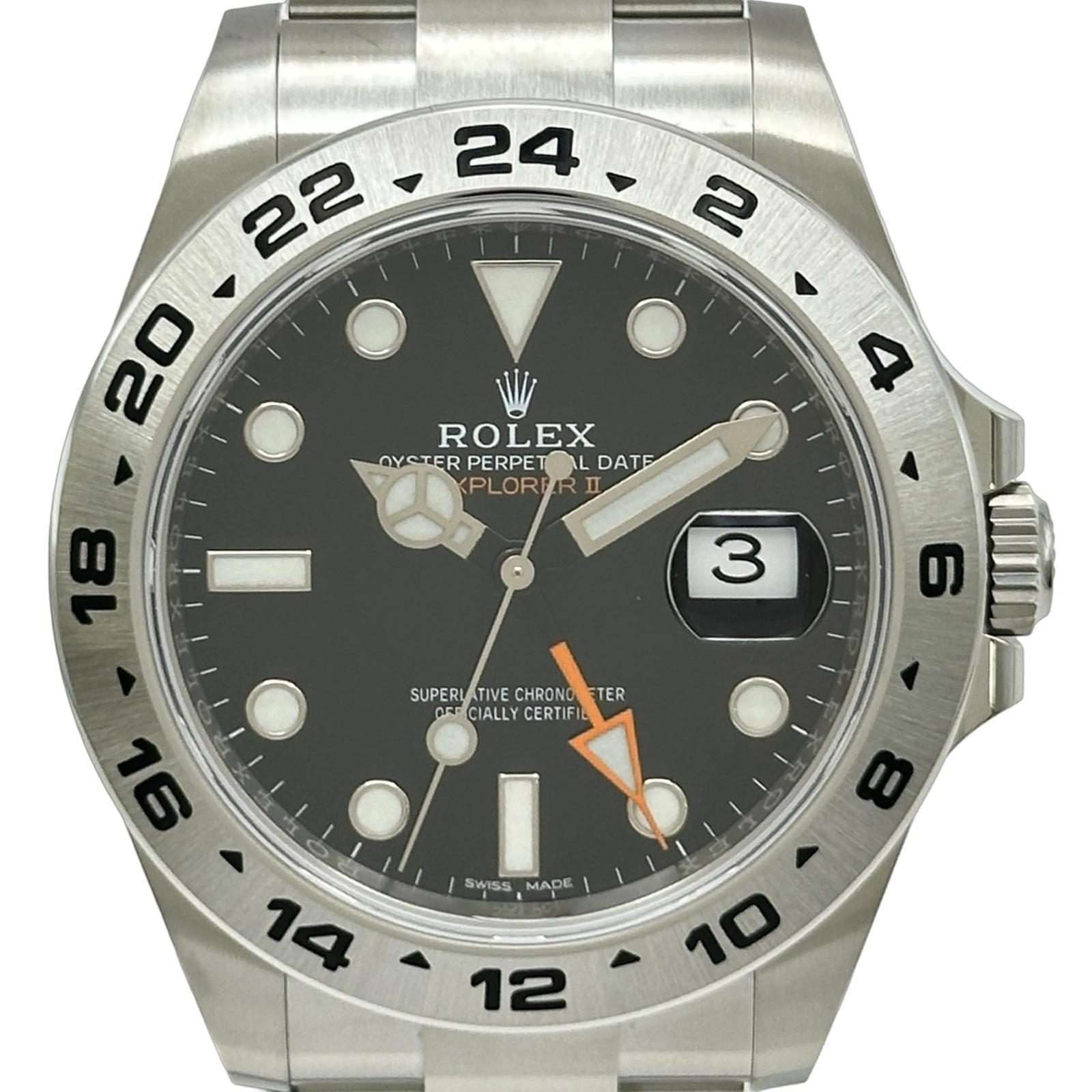 Rolex Explorer II 216570 | Black Dial Used (Good) Men's watch/Unisex Buy in Switzerland