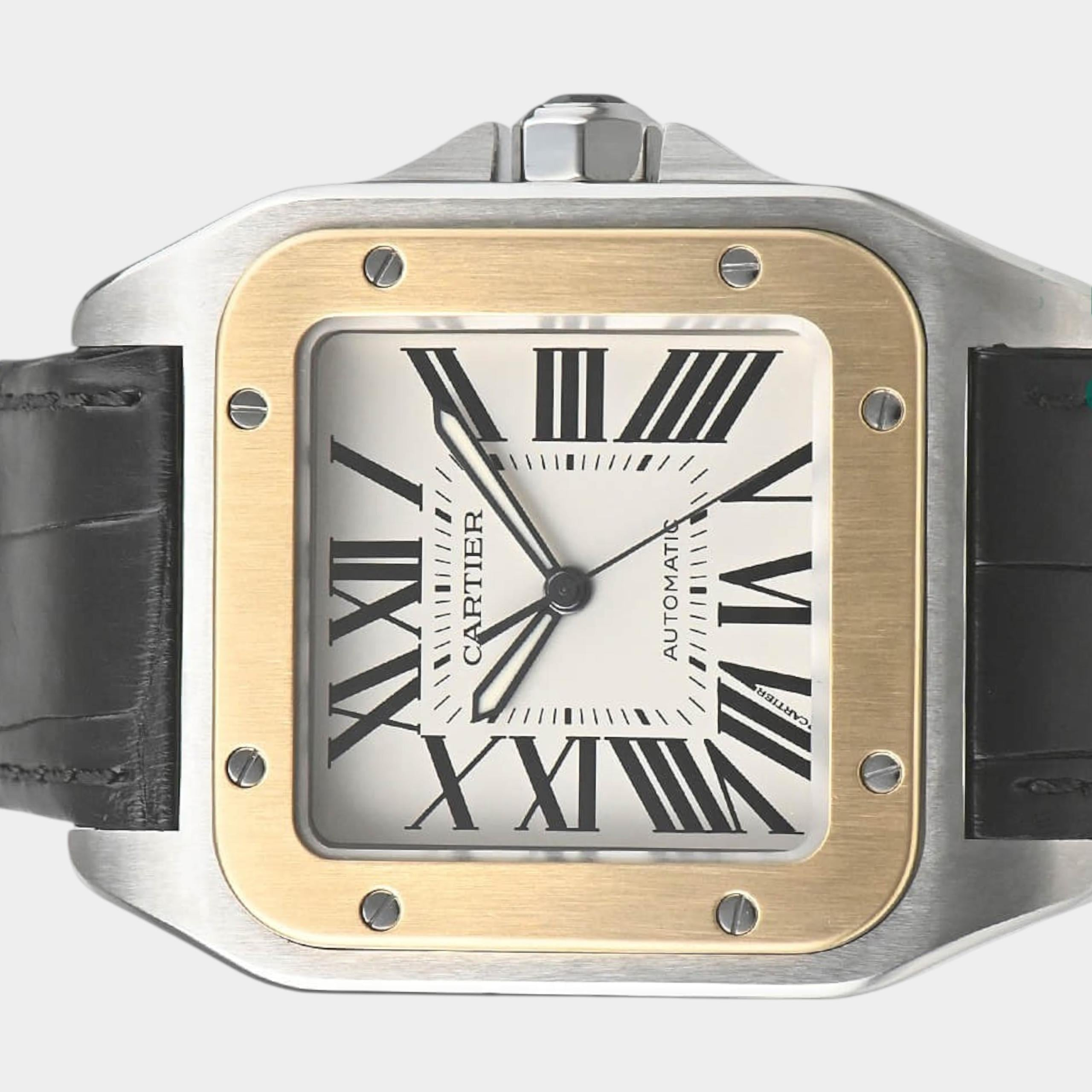 Cartier Santos 100 W20072X7 | 51.1 x 42.3 mm, Used (Very good) — Buy in Switzerland
