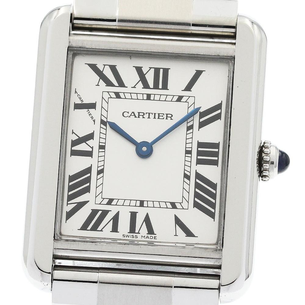 Cartier Tank Solo W5200013 | 24 mm, Used (Fair) — Switzerland