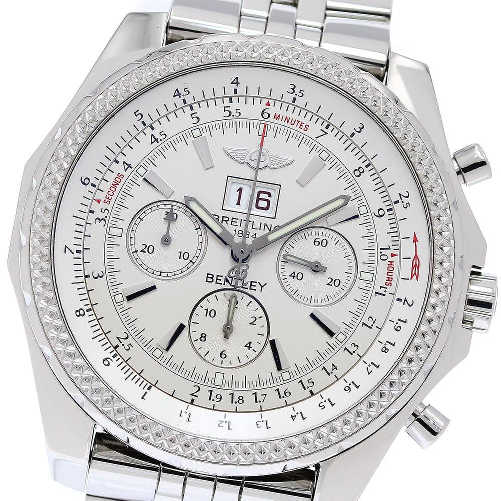 Breitling Bentley 6.75 A44362 | Silver Dial Used (Good) Men's watch/Unisex Buy in Switzerland