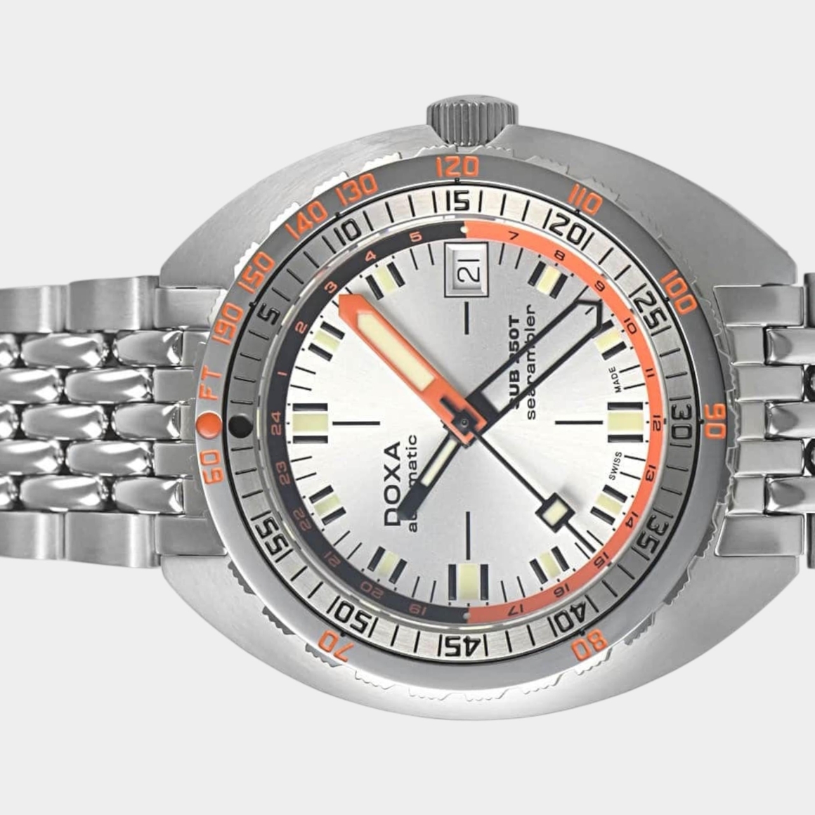 Buy Doxa Sub 855.10.021.10 | 40 mm, Like new & unworn — Switzerland