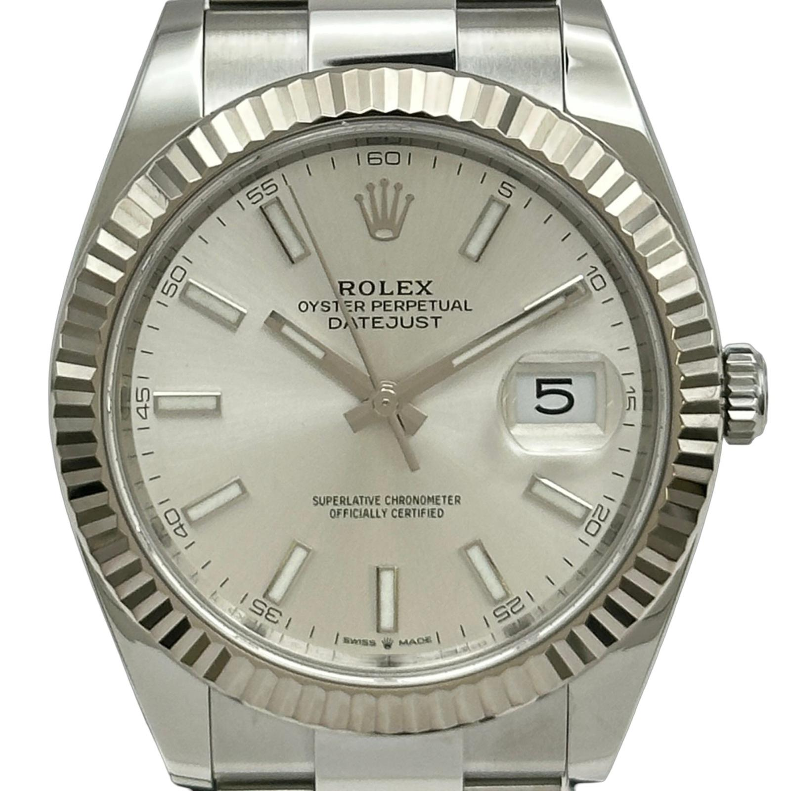 Rolex Datejust 126334 | Silver Dial Used (Good) Men's watch/Unisex Buy in Switzerland