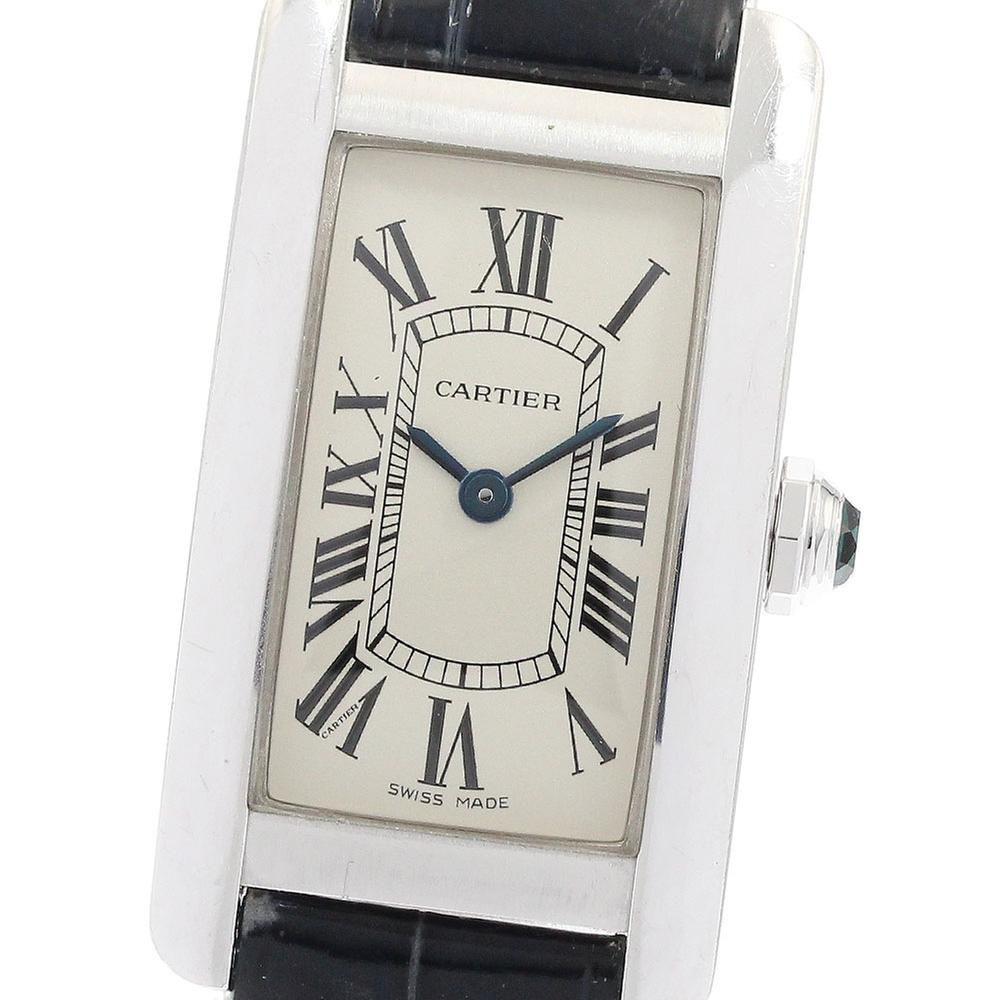 Cartier Tank Américaine W26019L1 | 20 mm, Used (Fair) — Switzerland
