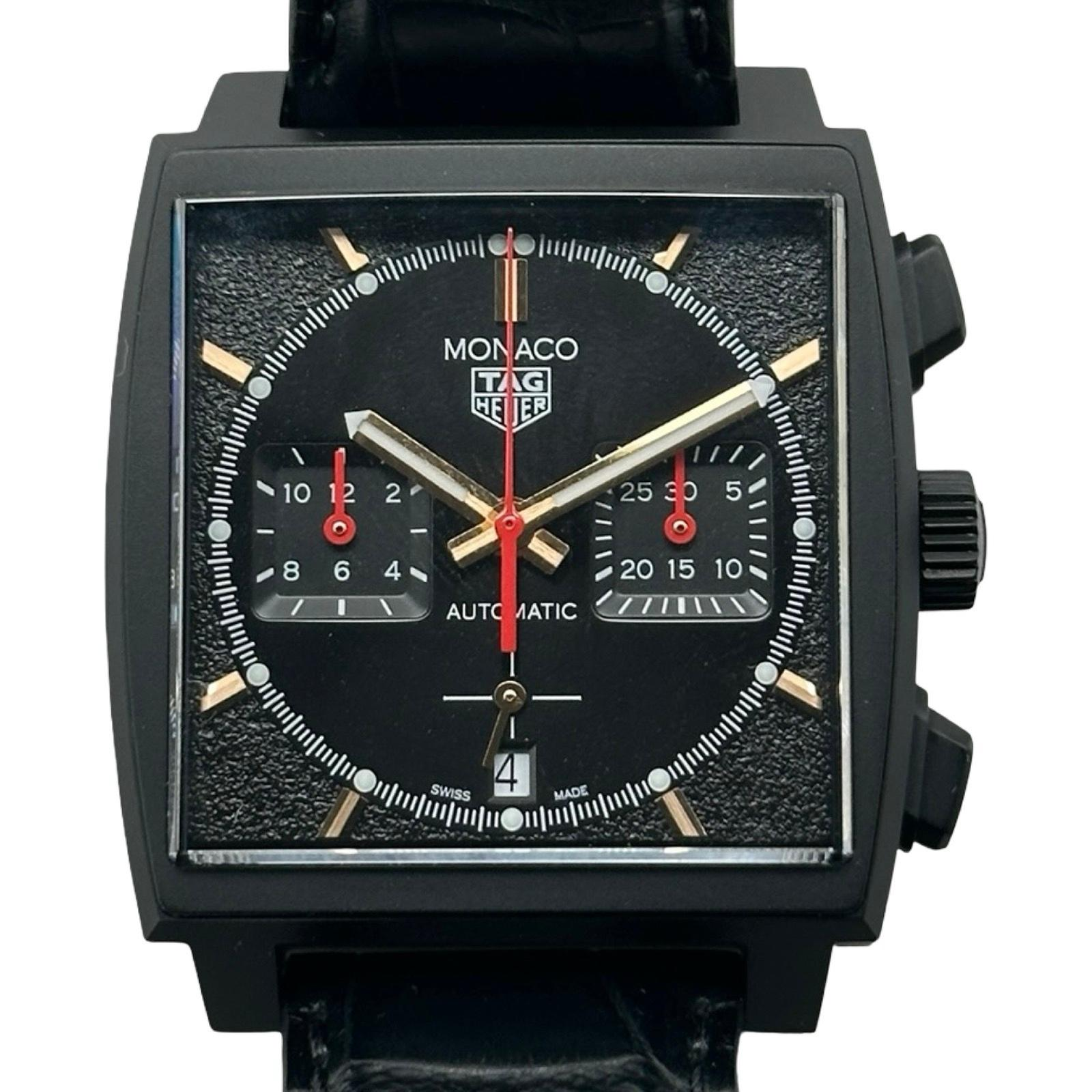TAG Heuer Monaco CBL2180.FC6497 | Black Dial Used (Good) Men's watch/Unisex Buy in Switzerland