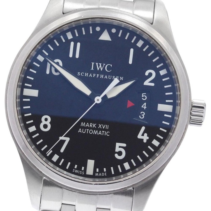 IWC SCHAFFHAUSEN IWC IWC SCHAFFHAUSEN IW326504 パイロットウォッチ マークXVII デイト 自動巻き メンズ_968426