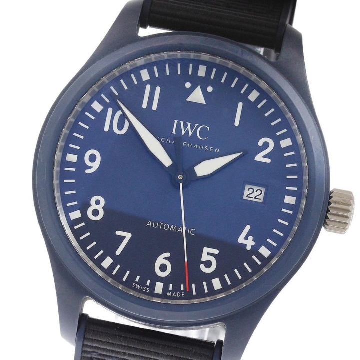 IWC SCHAFFHAUSEN IWC IWC SCHAFFHAUSEN IW328101 パイロット ウォッチ オートマティック ローレウス スポーツ フォー グッド 限定750本 自動巻き メンズ_973284