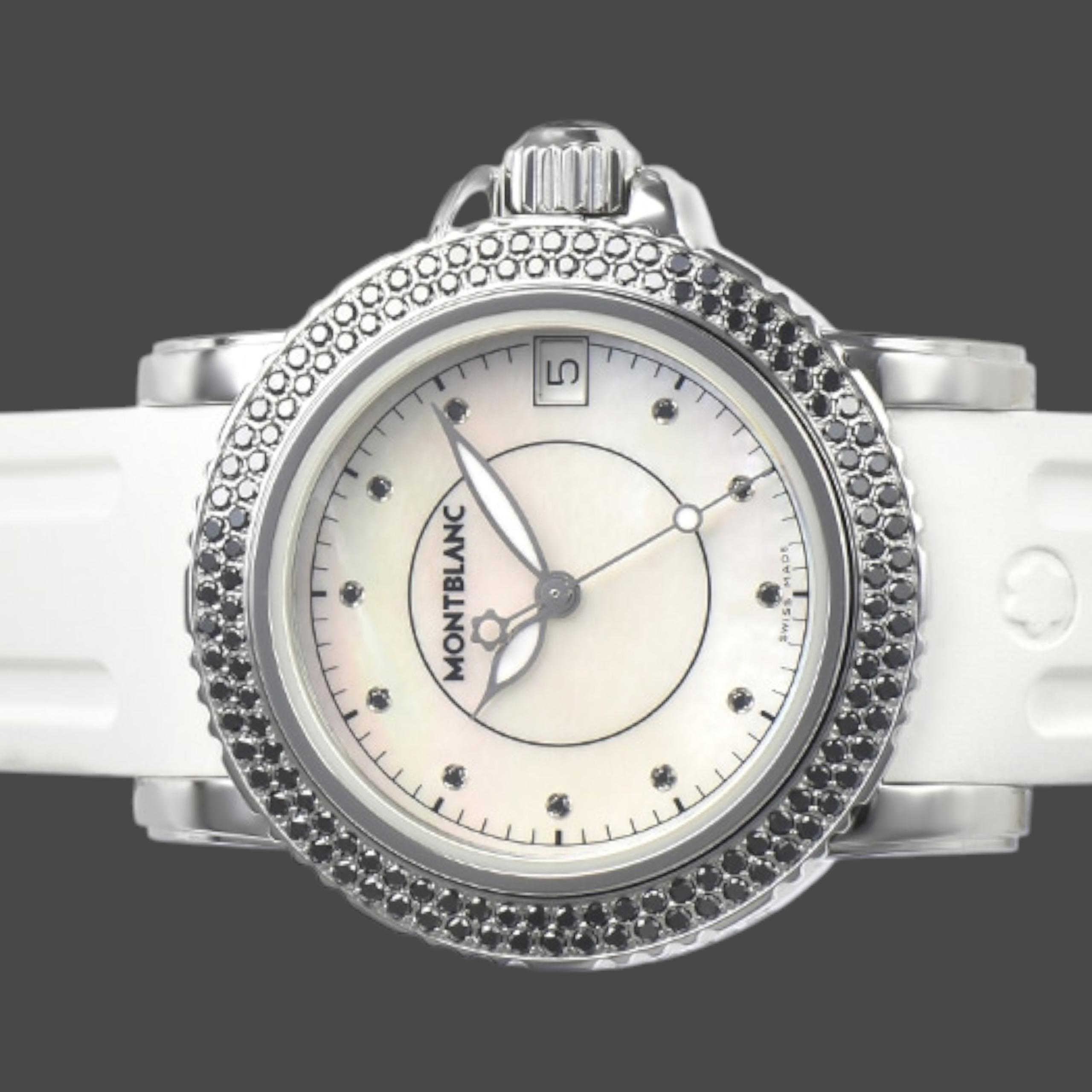 Montblanc Sport 9650 | White Dial Like new & unworn Women's watch Buy in Switzerland