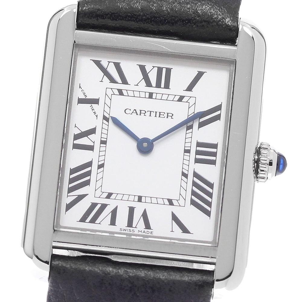 Buy Cartier Tank Solo WSTA0030 | 24 mm, Used (Good) — Switzerland