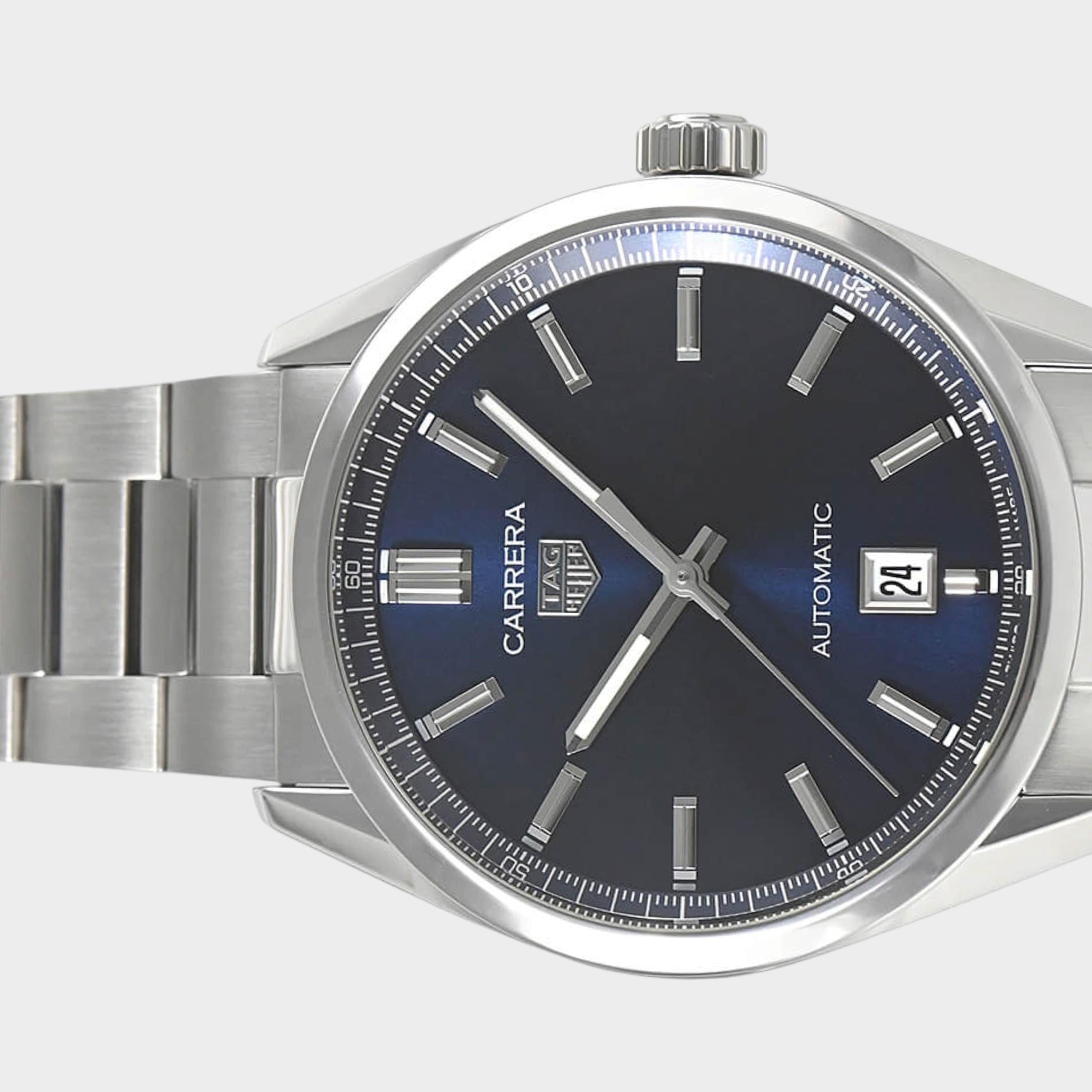 TAG Heuer Carrera Calibre 5 WBN2112.BA0639 | Blue Dial Used (Very good) Men's watch/Unisex Buy in Switzerland