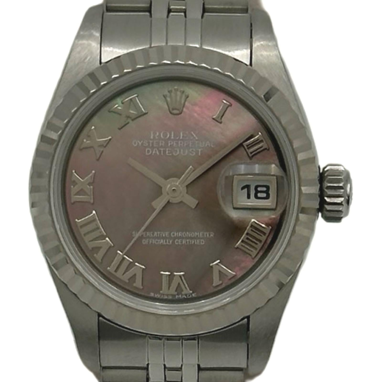 Rolex Lady-Datejust 79174NR | Black Dial Used (Very good) Women's watch Buy in Switzerland