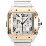 Cartier Santos de Cartier XL Chronograph Silver W2SA0008