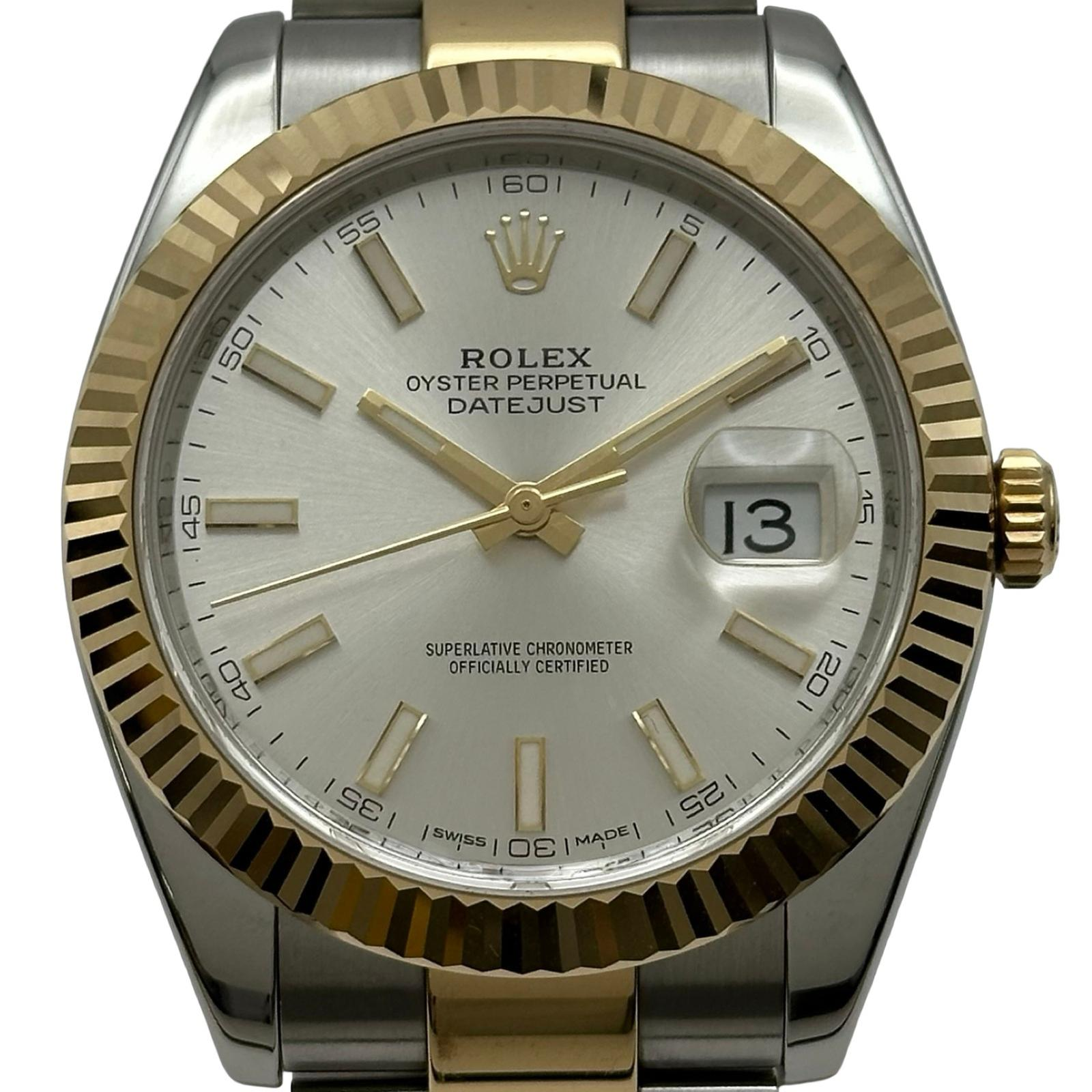 Rolex Datejust 126333 | Silver Dial Used (Good) Men's watch/Unisex Buy in Switzerland