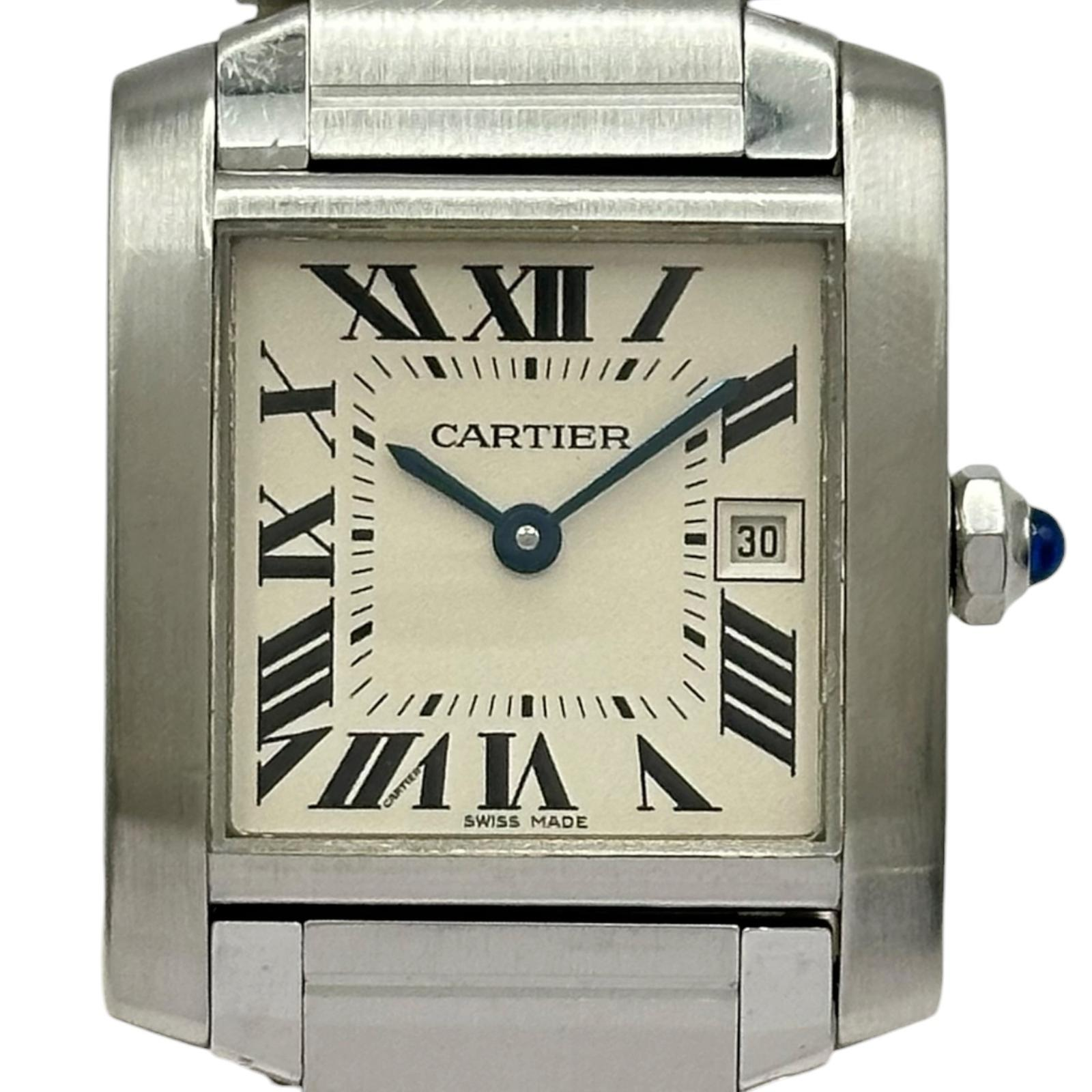 Cartier Tank Française W51011Q3 |  Dial Used (Good) Men's watch/Unisex Buy in Switzerland