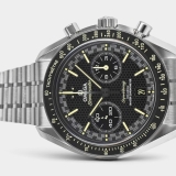 Omega Speedmaster Super Racing Steel / Black / 44.25 mm / Box&Papers / 329.30.44.51.01.003