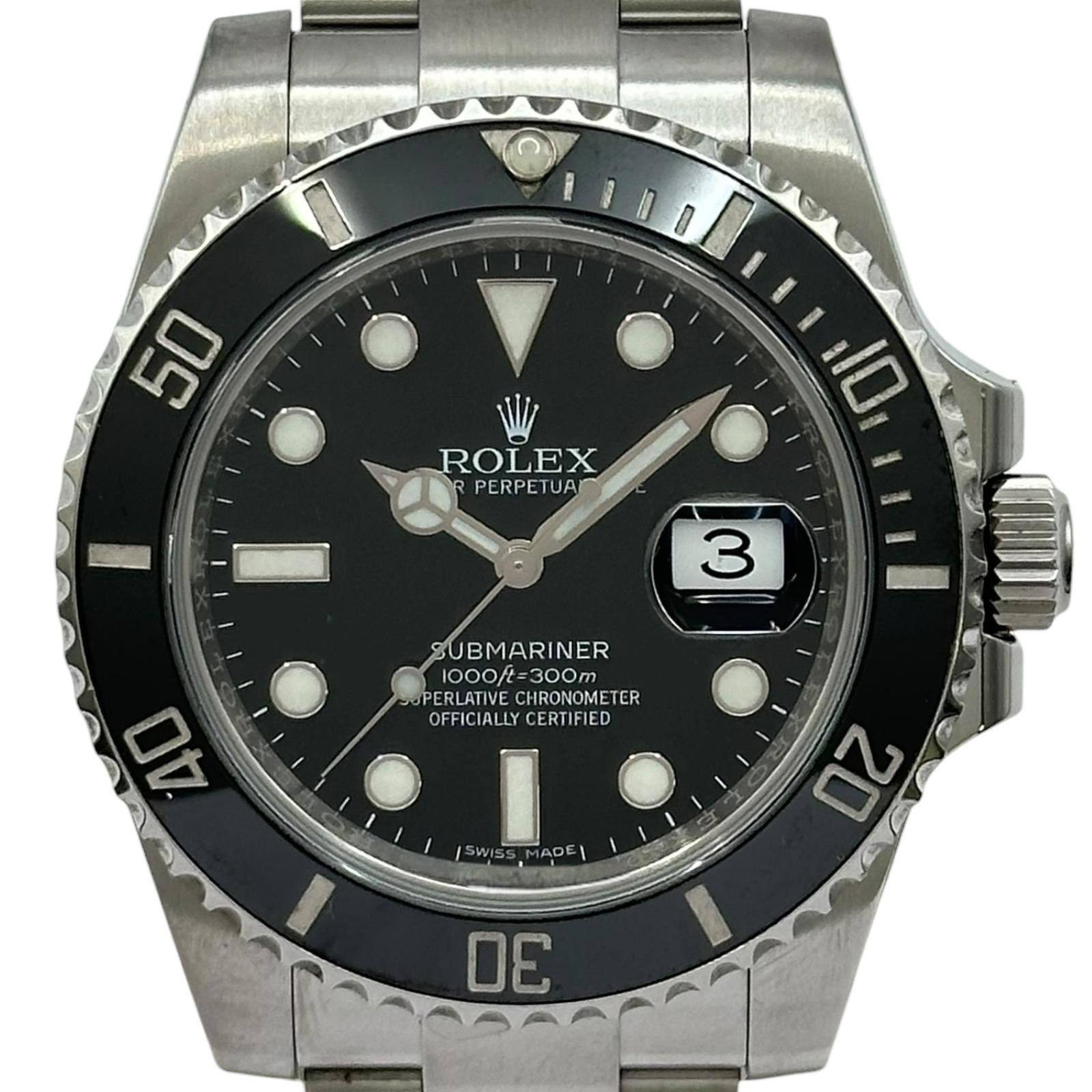 Rolex Submariner Date 116610LN | Black Dial Used (Good) Men's watch/Unisex Buy in Switzerland