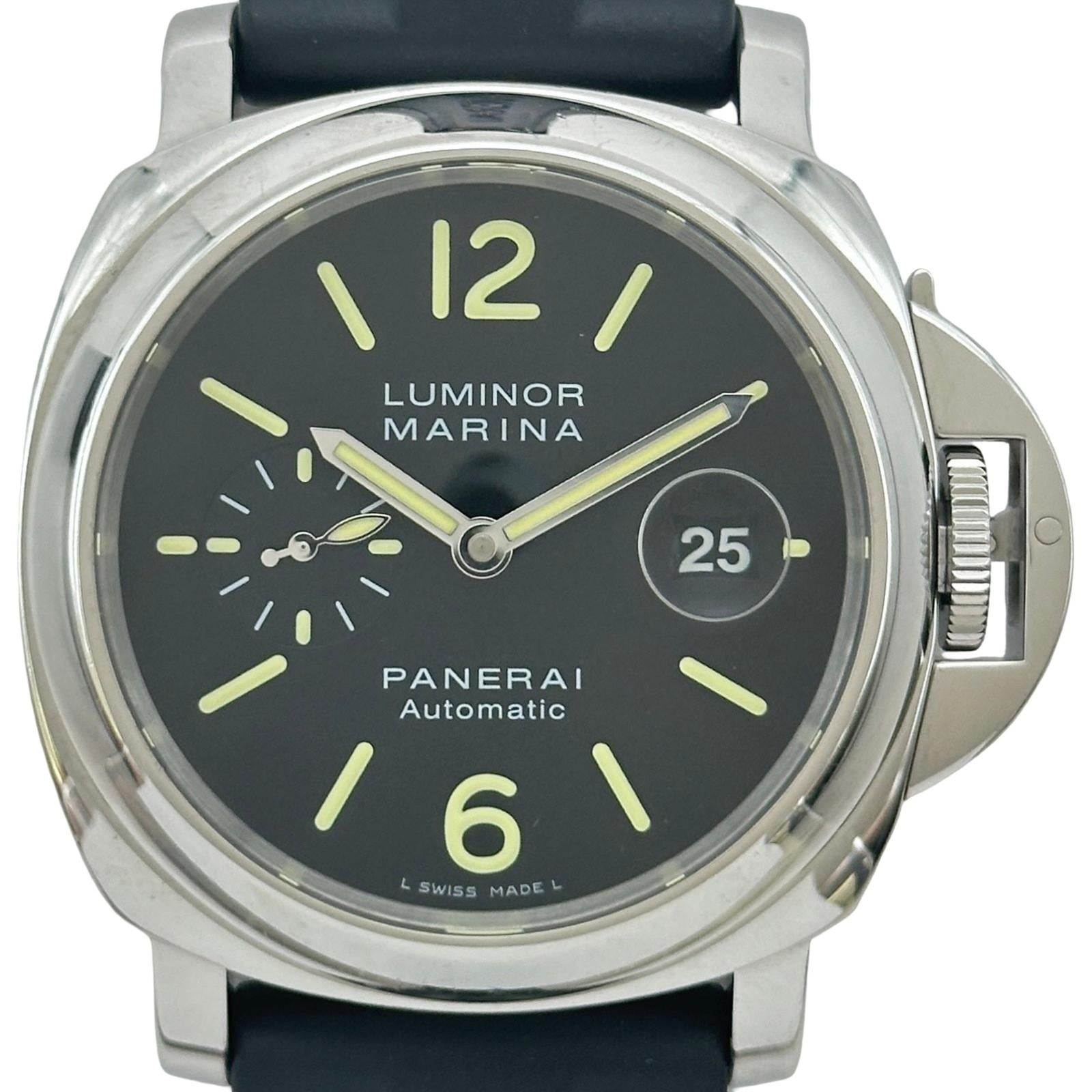 Panerai Luminor Marina PAM00104 | Black Dial Used (Good) Men's watch/Unisex Buy in Switzerland