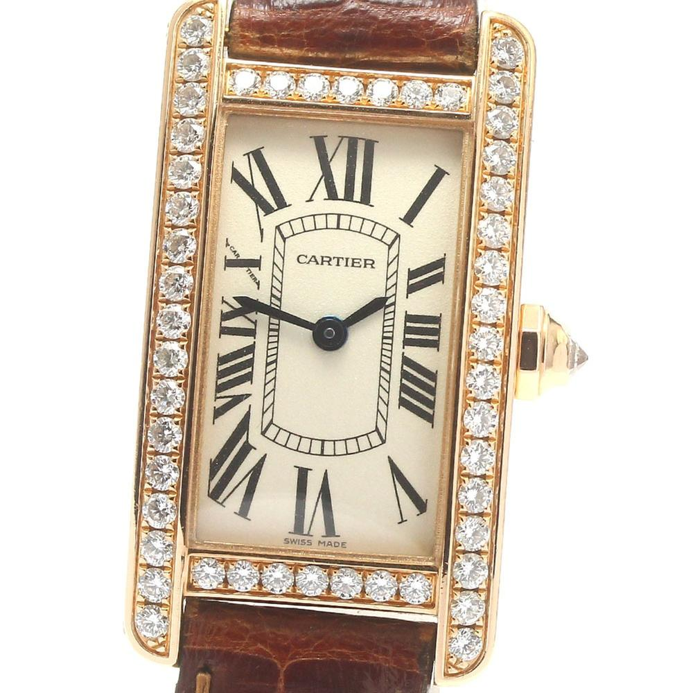 Cartier Tank Américaine WB707931 | 19 mm, Used (Fair) — Switzerland