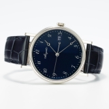 Breguet Classique Ceramic Blue Dial / White gold / 38mm / Box & Papers
