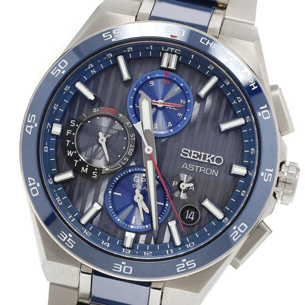 Buy Seiko Astron GPS Solar SBXC165/5X83-0AF0-1 | 43 mm, Used (Very good) — Switzerland