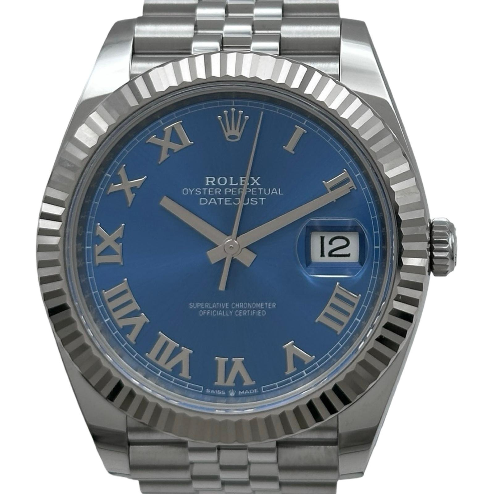 Rolex Datejust 126334 | Blue Dial Used (Good) Men's watch/Unisex Buy in Switzerland