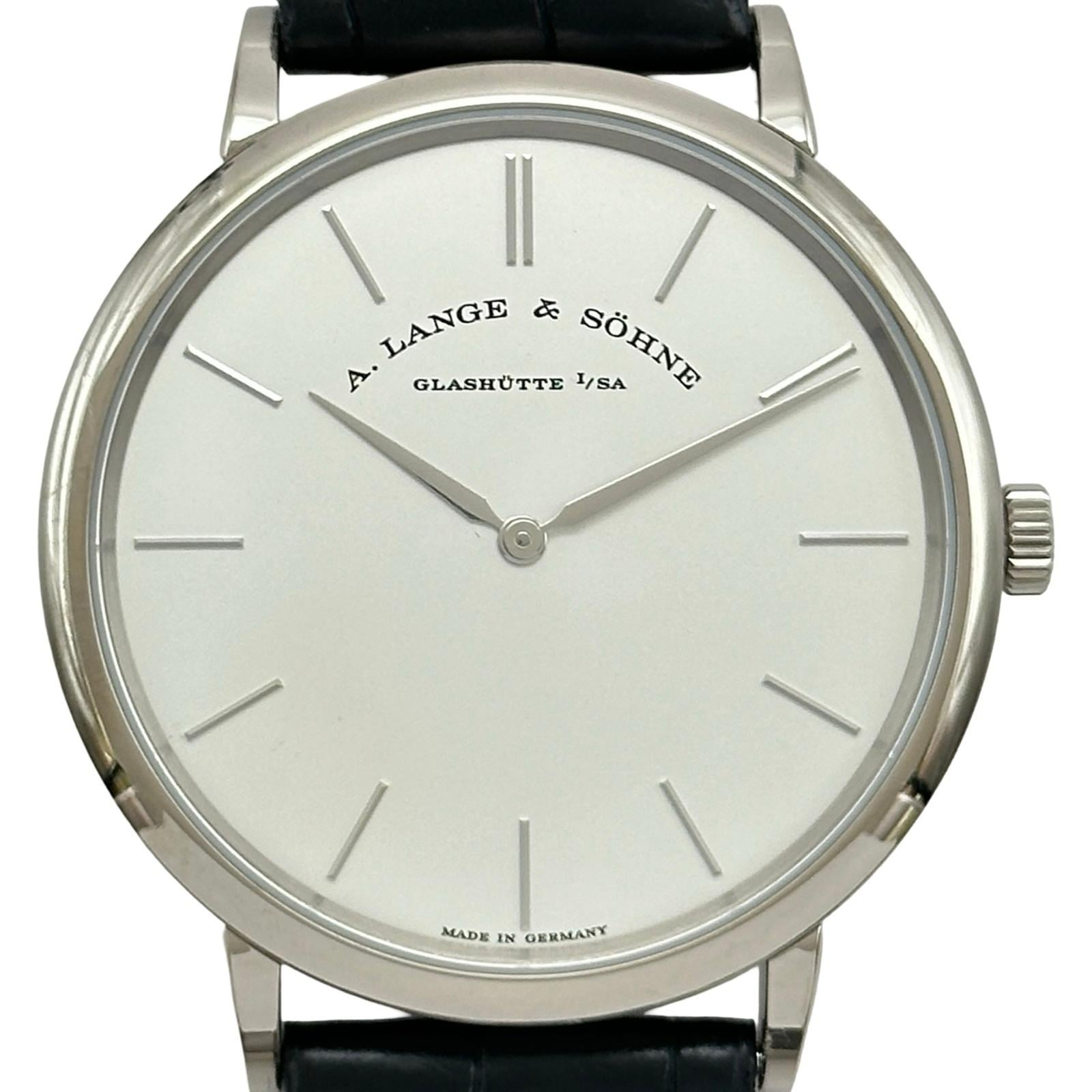 A. Lange & Söhne Saxonia 211.027 | Silver Dial Used (Good) Men's watch/Unisex Buy in Switzerland
