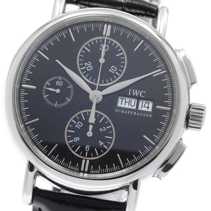 IWC SCHAFFHAUSEN IWC IWC SCHAFFHAUSEN IW378303 ポートフィノ クロノグラフ デイデイト 自動巻き メンズ_970854