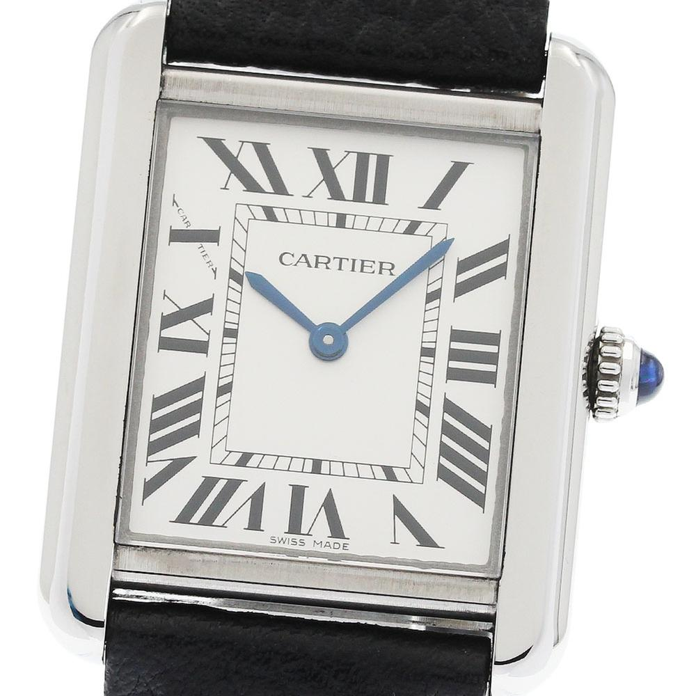 Cartier Tank Solo WSTA0030 | 24 mm, Used (Good) — Switzerland
