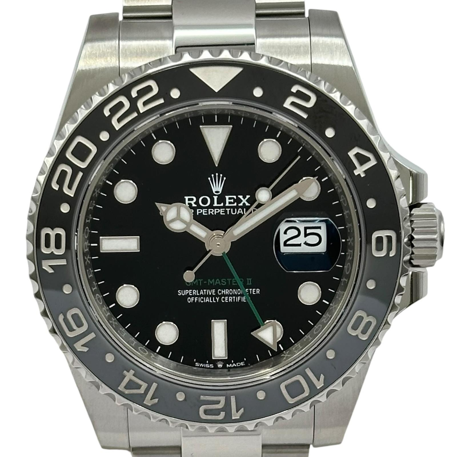 Rolex GMT-Master II 126710GRNR | Black Dial Used (Very good) Men's watch/Unisex Buy in Switzerland
