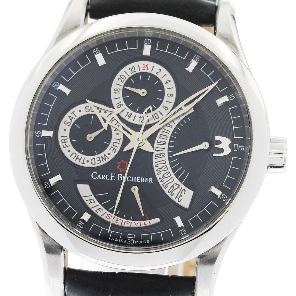 Buy Carl F. Bucherer Manero 10901.08.36.21 | 40 mm, Used (Fair) in Switzerland