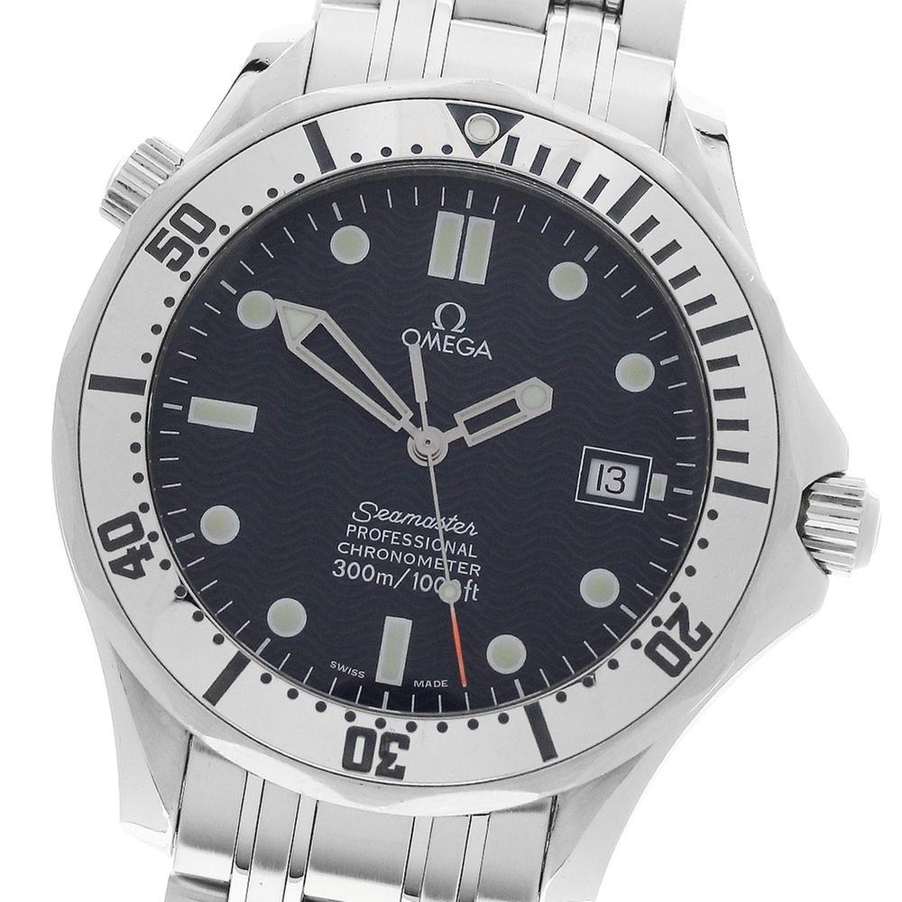 Omega Seamaster Diver 300 M 2532.80 | Blue Dial Used (Fair) Men's watch/Unisex Buy in Switzerland
