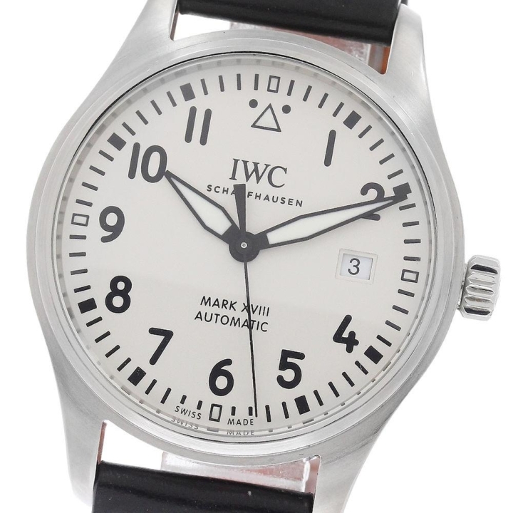 IWC SCHAFFHAUSEN IWC IWC SCHAFFHAUSEN IW327012 パイロットウォッチ マークXVIII デイト 自動巻き メンズ_973480