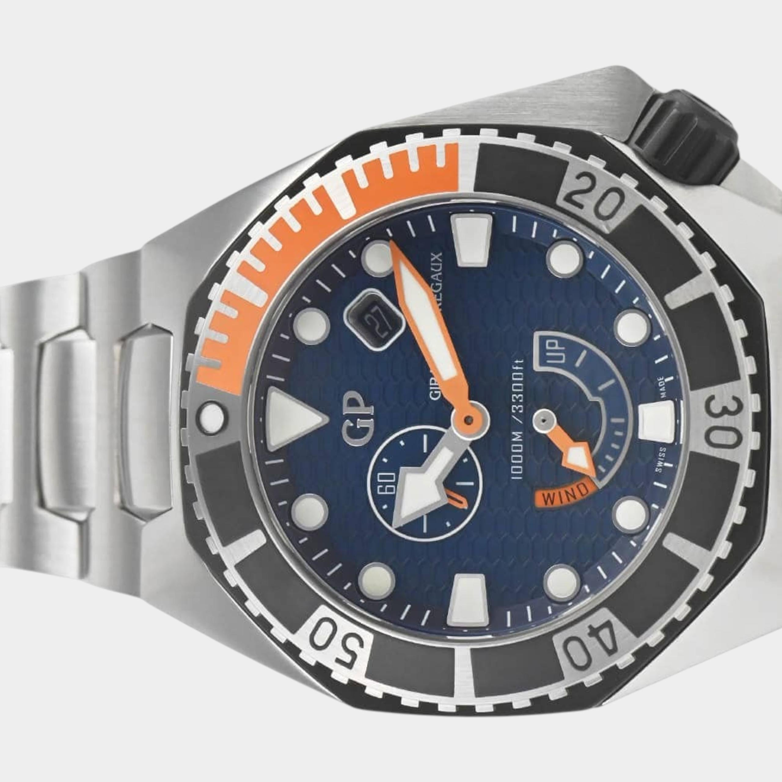 Girard Perregaux Sea Hawk 49960-19-431-11A | 44 mm, Used (Very good) — Switzerland
