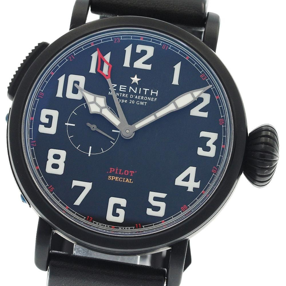 Zenith Pilot Type 20 GMT 96.2430.693/21.C703 | 48 mm, Used (Good) — Switzerland