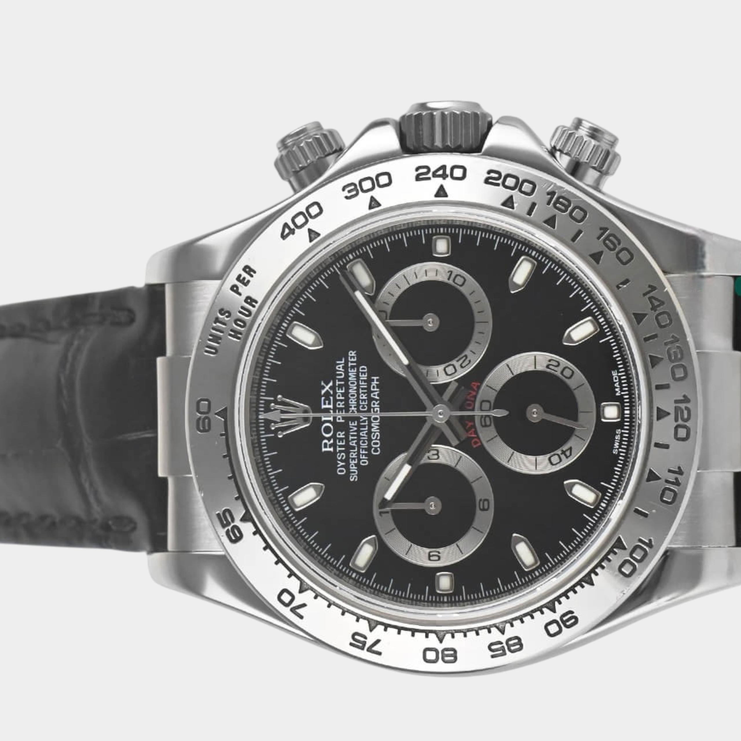 Rolex Daytona 116519 | 40 mm, Used (Very good) — Switzerland
