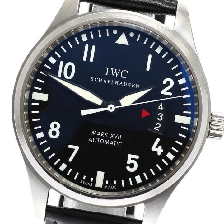 IWC SCHAFFHAUSEN IWC IWC SCHAFFHAUSEN IW326501 パイロットウォッチ マークXVII デイト 自動巻き メンズ_923372