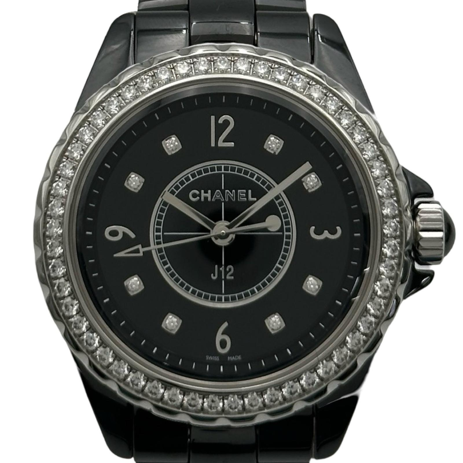 Chanel J12 H3108 | Black Dial Used (Very good) Women's watch Buy in Switzerland