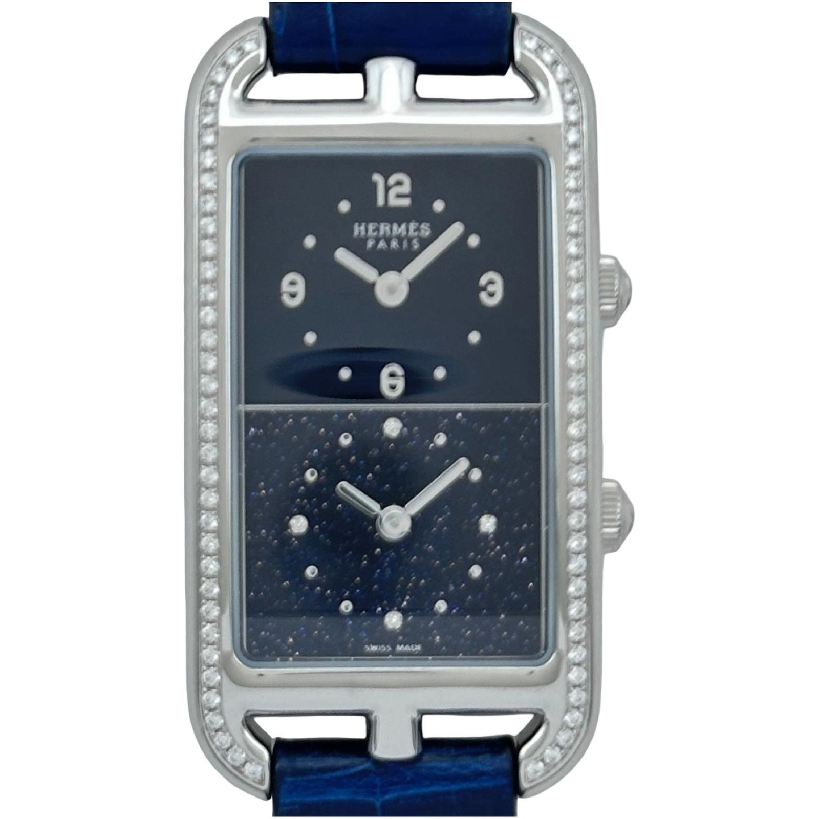 Hermès  NA3.230 | Blue Dial Used (Good) Women's watch Buy in Switzerland