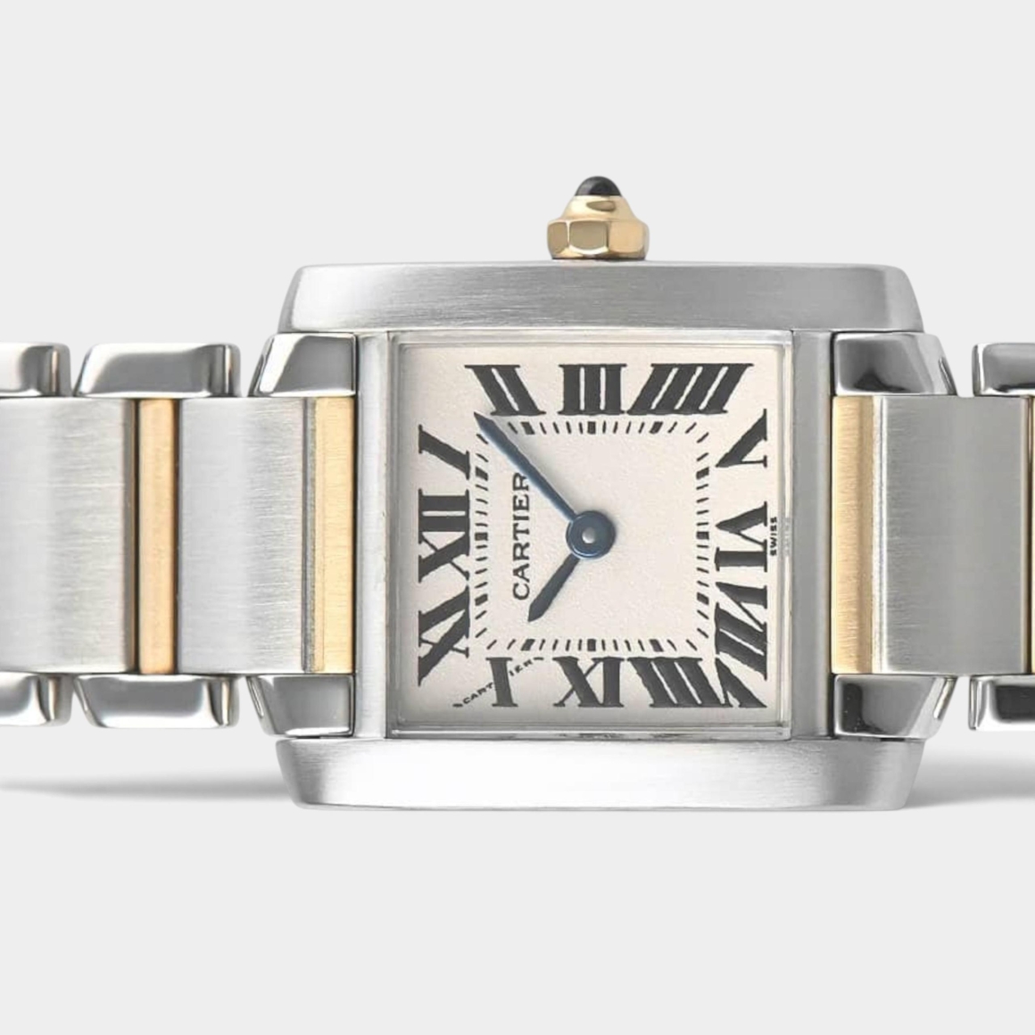 Buy Cartier Tank Française W51007Q4 | 25 x 20 mm, Used (Very good) — Switzerland