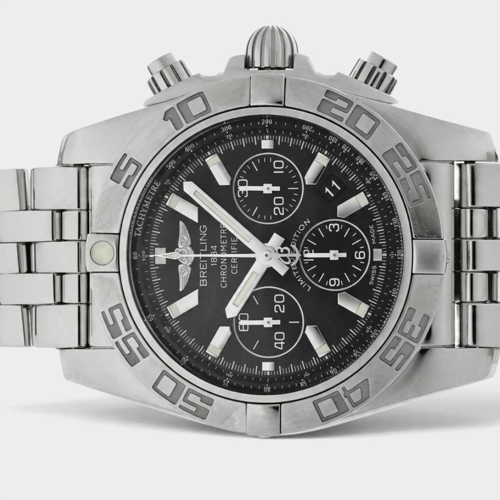 Breitling Chronomat AB0111 | Black Dial Used (Very good) Men's watch/Unisex Buy in Switzerland