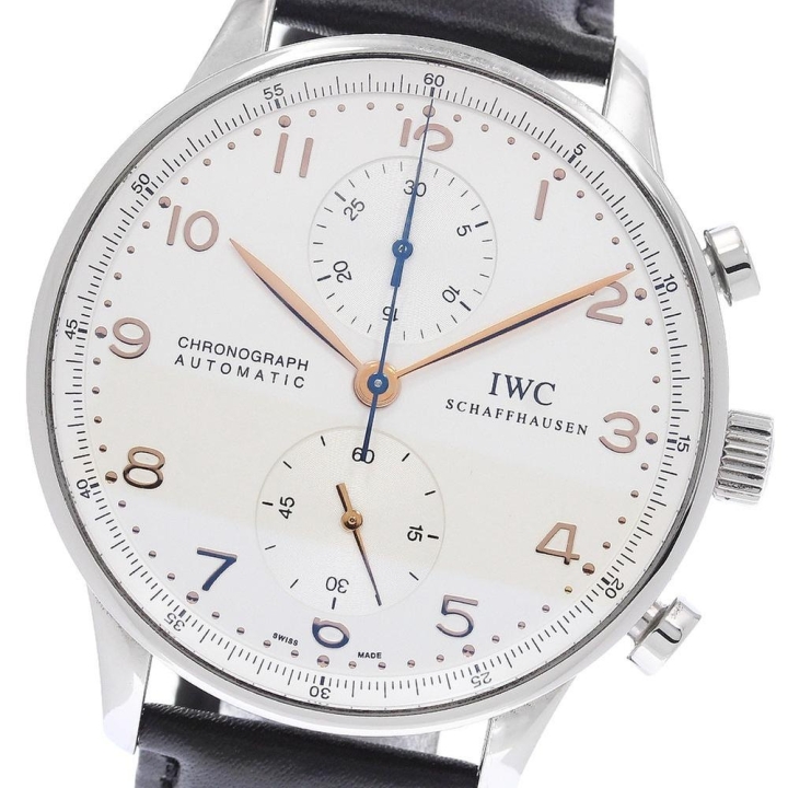 IWC SCHAFFHAUSEN IWC IWC SCHAFFHAUSEN IW371401 ポルトギーゼ クロノグラフ 自動巻き メンズ_973688