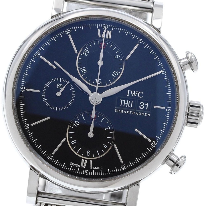 IWC SCHAFFHAUSEN IWC IWC SCHAFFHAUSEN IW391030 ポートフィノ クロノグラフ デイデイト 自動巻き メンズ_973302