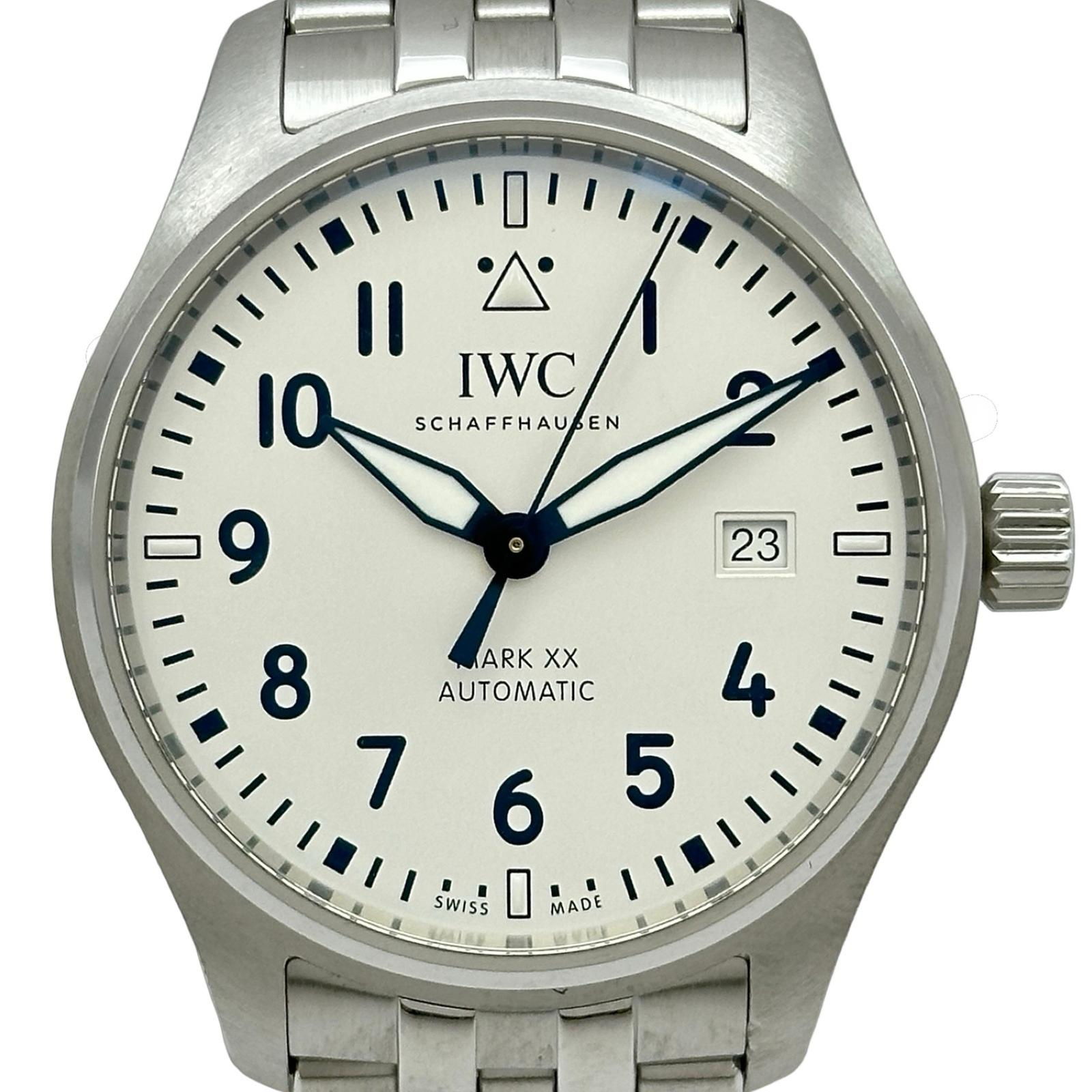 IWC Pilot Mark IW328208 | Silver Dial Used (Good) Men's watch/Unisex Buy in Switzerland