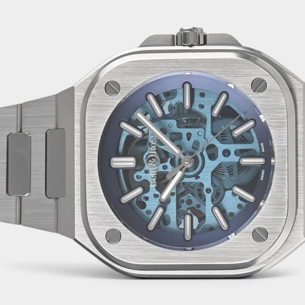 Buy Bell & Ross BR05A-BLU-SKST/SST | 40 mm, Used (Very good) in Switzerland