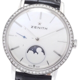 Zenith ゼニス ZENITH 16.2320.692 エリート・レディ ムーンフェイズ ダイヤベゼル 自動巻き レディース_968957
