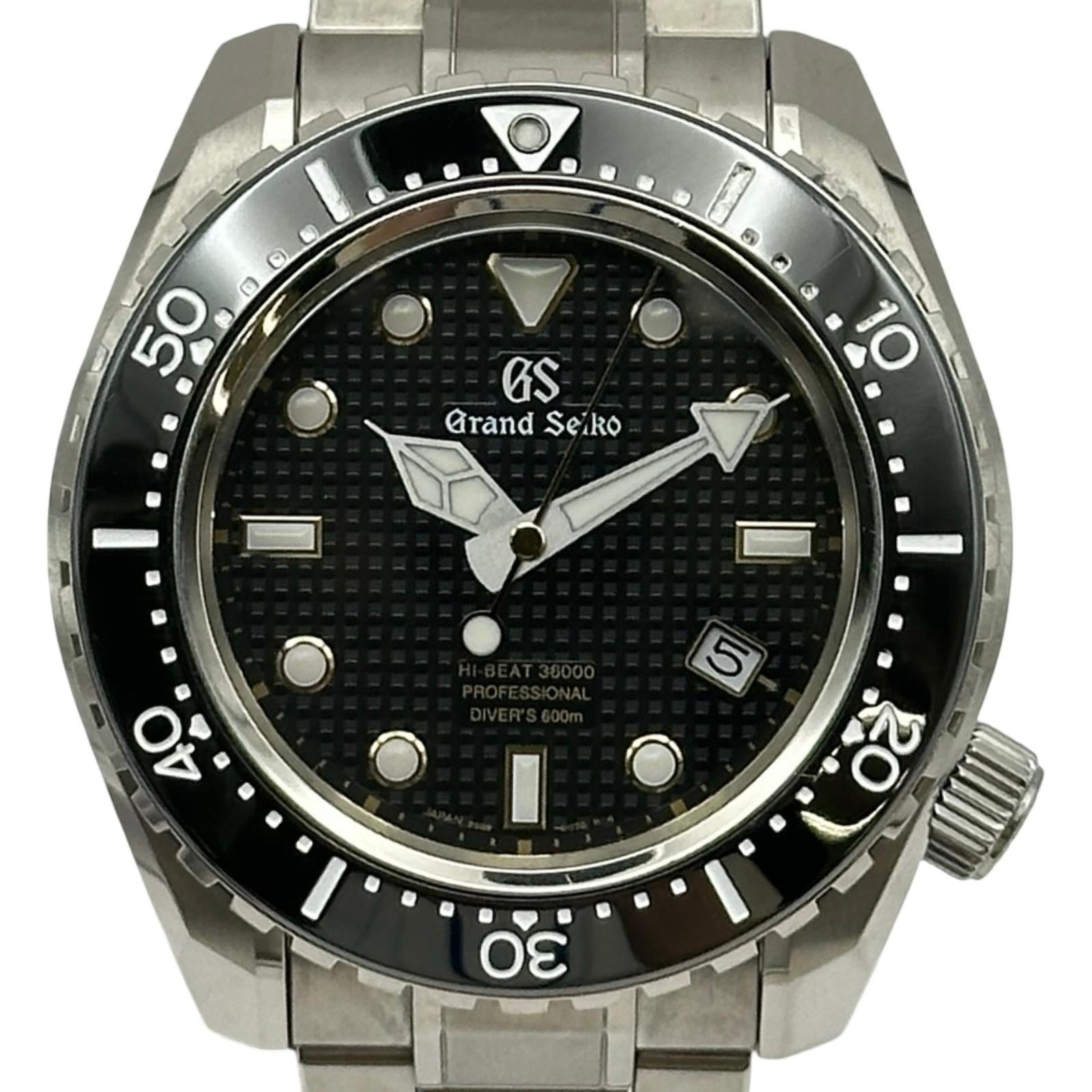 Grand Seiko Sport Collection SBGH255 | Black Dial Used (Good) Men's watch/Unisex Buy in Switzerland